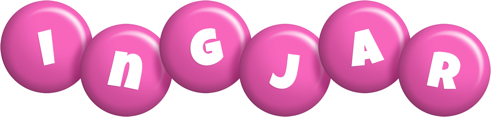 Ingjar candy-pink logo