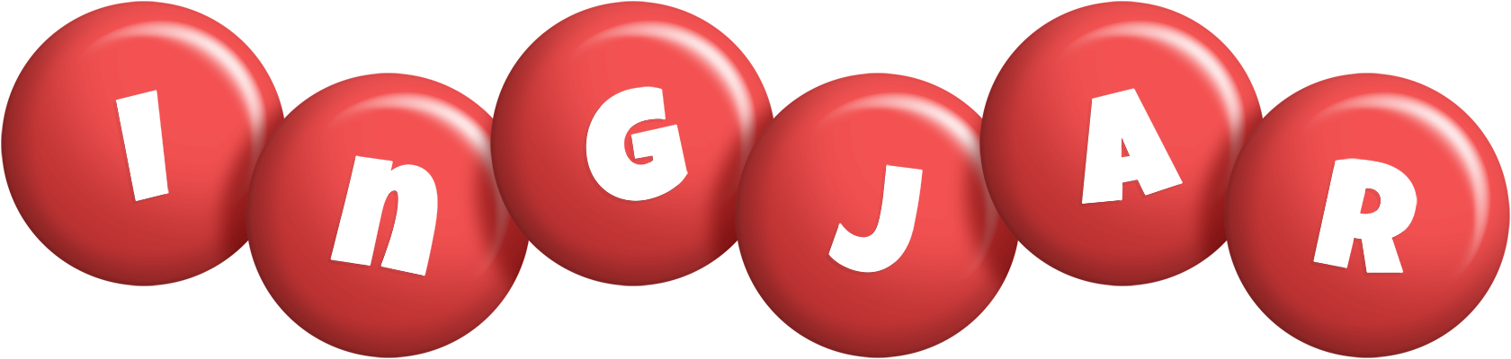 Ingjar candy-red logo