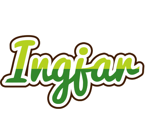 Ingjar golfing logo