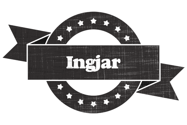 Ingjar grunge logo