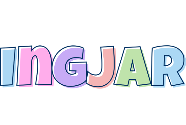 Ingjar pastel logo