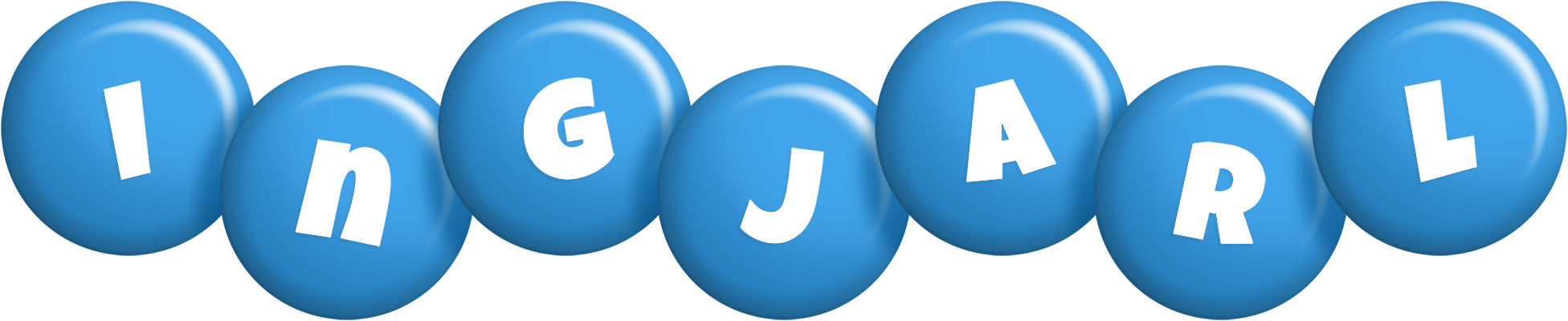 Ingjarl candy-blue logo