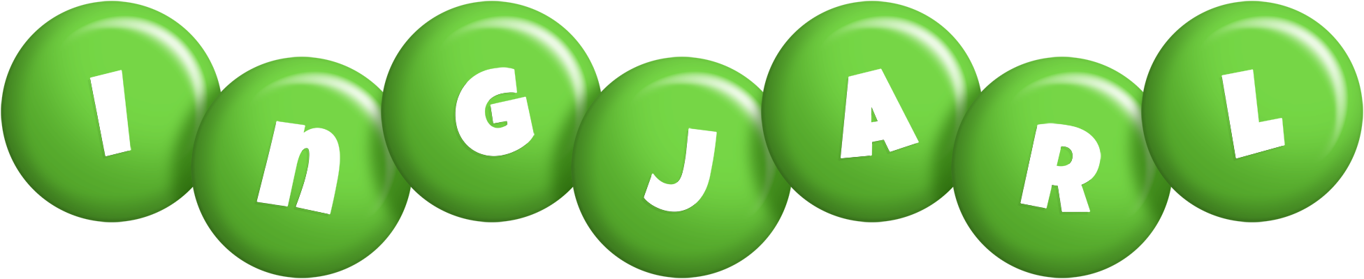 Ingjarl candy-green logo
