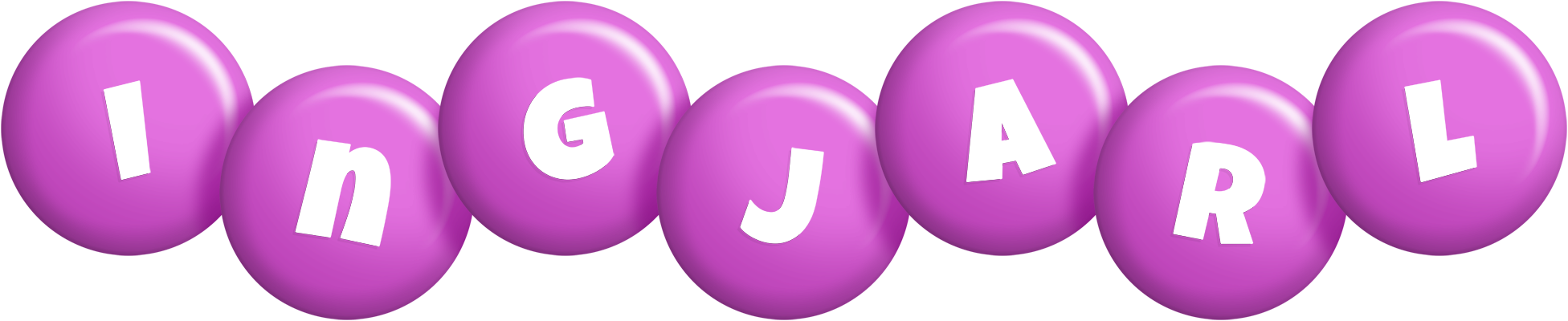 Ingjarl candy-purple logo