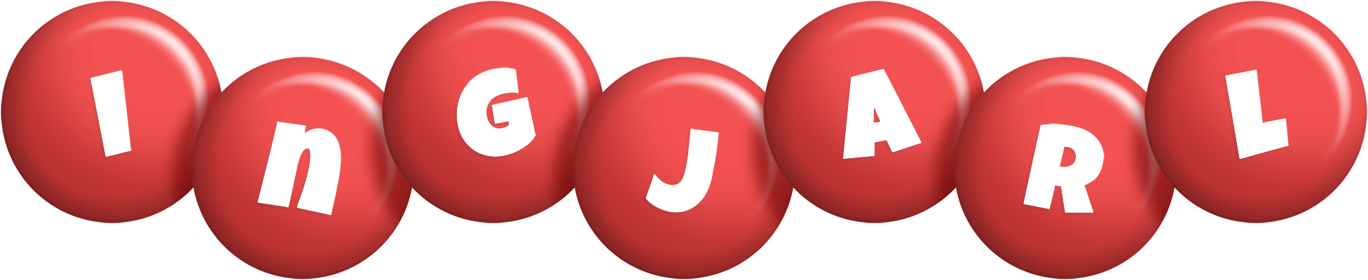 Ingjarl candy-red logo