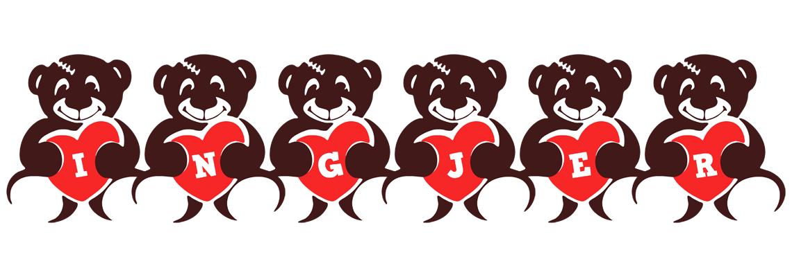 Ingjer bear logo
