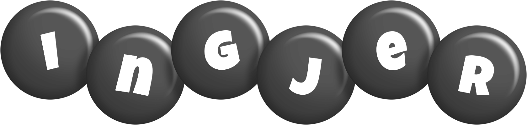 Ingjer candy-black logo