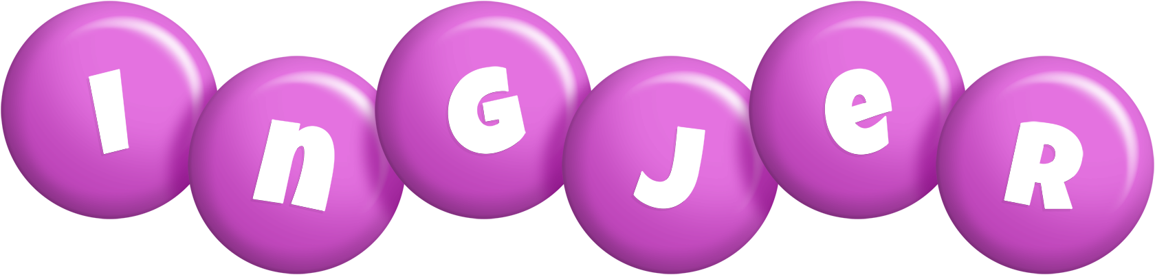 Ingjer candy-purple logo