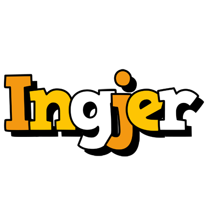 Ingjer cartoon logo