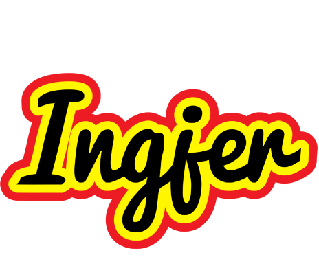 Ingjer flaming logo