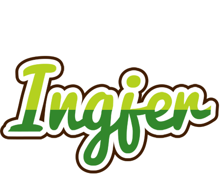 Ingjer golfing logo