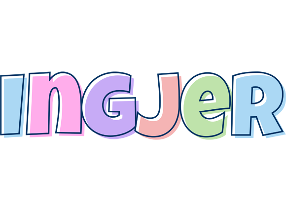 Ingjer pastel logo