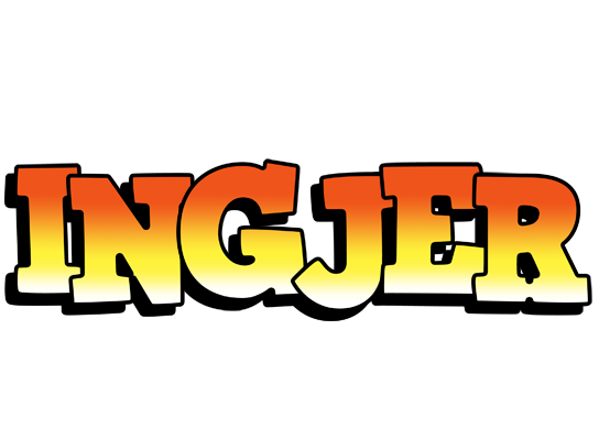 Ingjer sunset logo