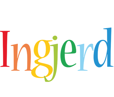 Ingjerd birthday logo