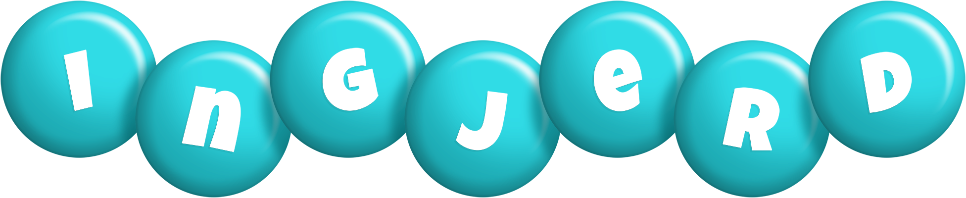 Ingjerd candy-azur logo