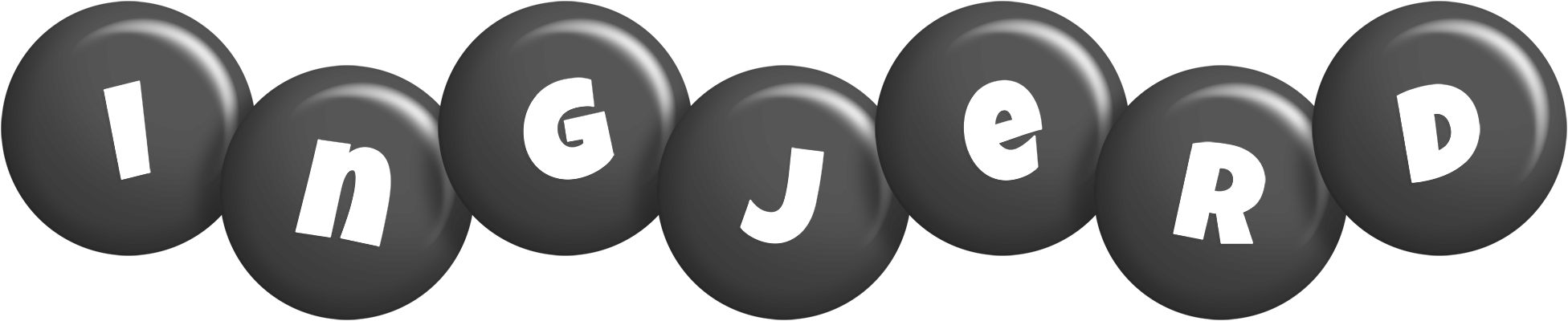 Ingjerd candy-black logo