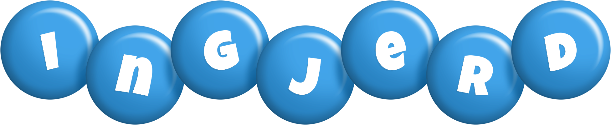 Ingjerd candy-blue logo