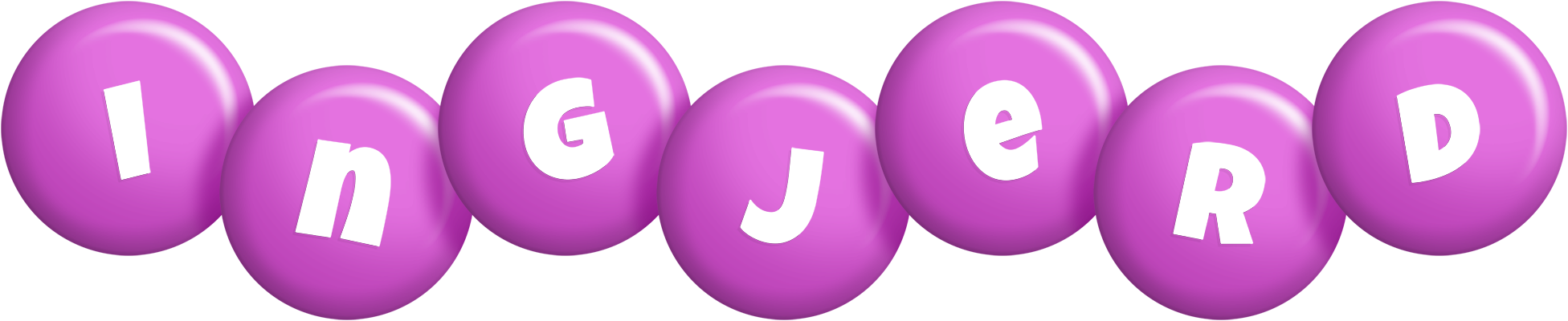 Ingjerd candy-purple logo