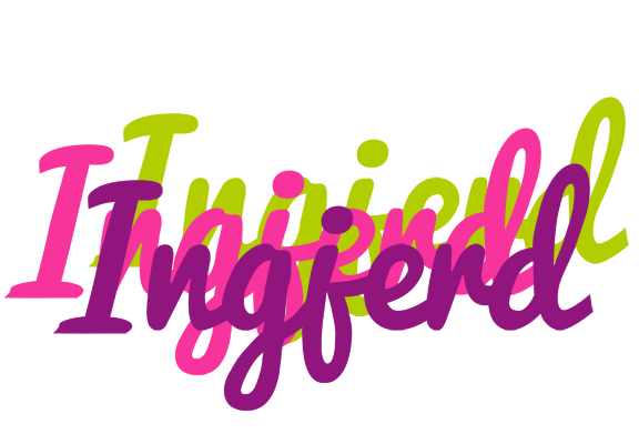 Ingjerd flowers logo