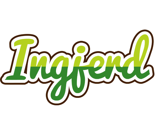 Ingjerd golfing logo