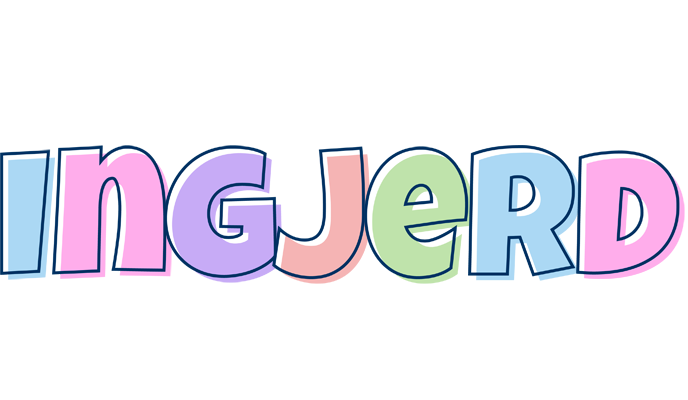 Ingjerd pastel logo