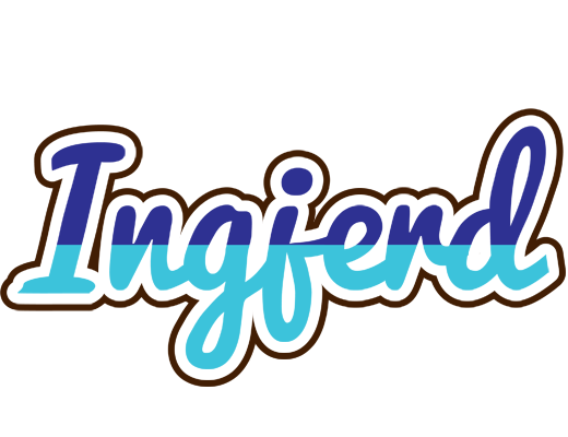 Ingjerd raining logo