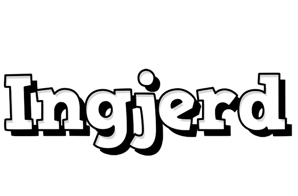 Ingjerd snowing logo