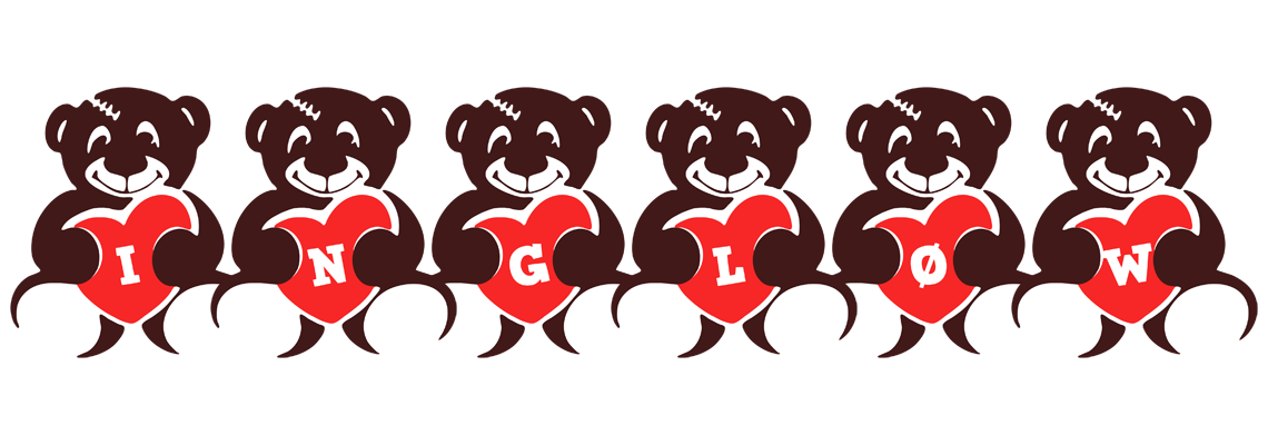 Ingløw bear logo