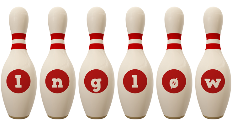 Ingløw bowling-pin logo