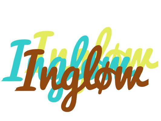 Ingløw cupcake logo