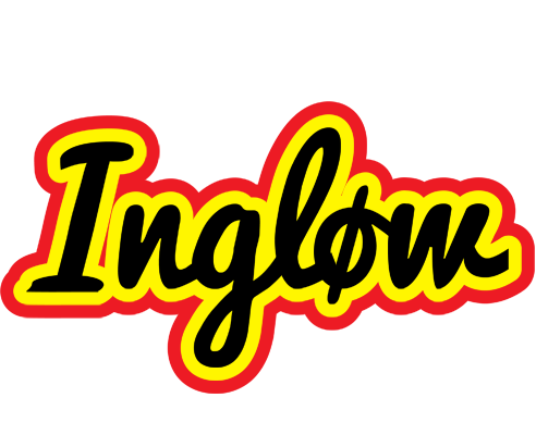 Ingløw flaming logo