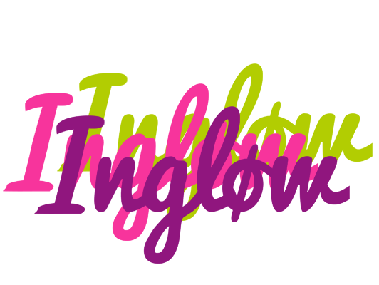 Ingløw flowers logo