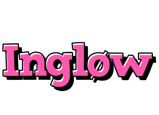 Ingløw girlish logo