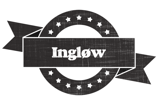 Ingløw grunge logo