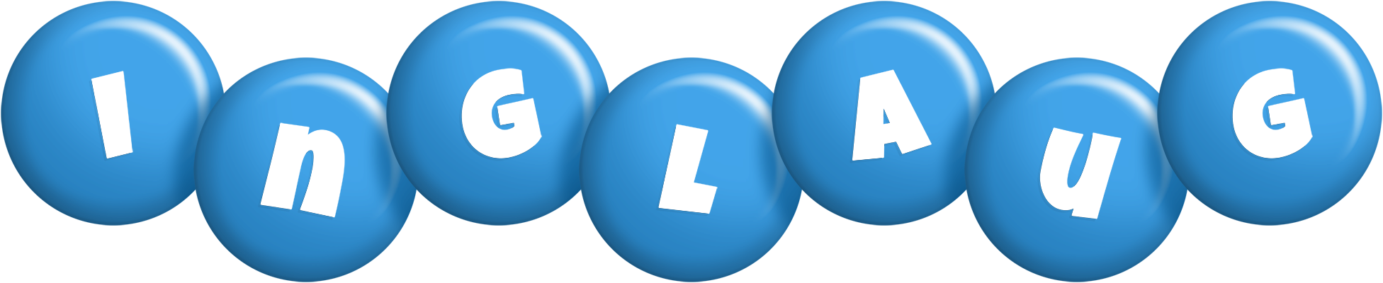 Inglaug candy-blue logo