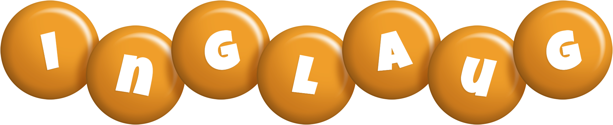 Inglaug candy-orange logo
