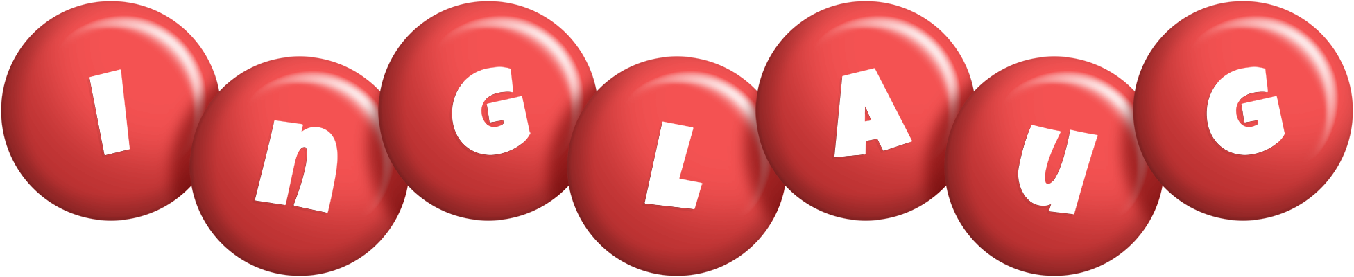 Inglaug candy-red logo