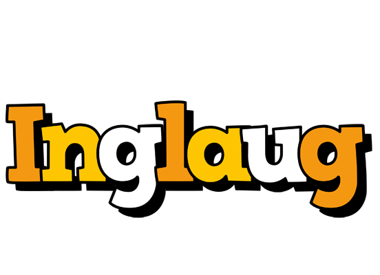 Inglaug cartoon logo