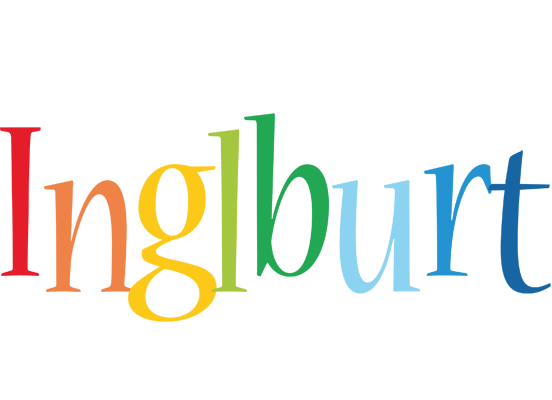 Inglburt birthday logo