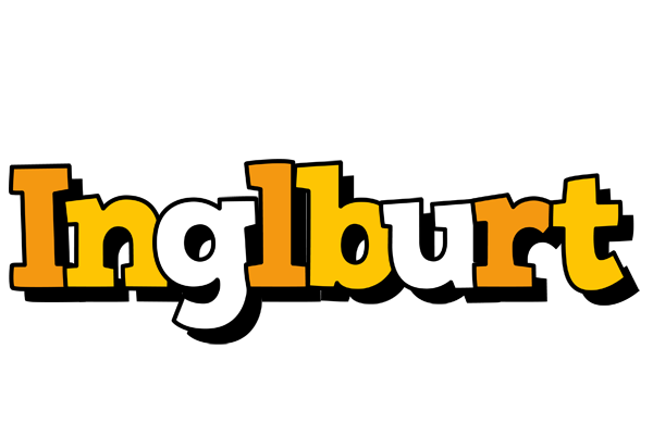 Inglburt cartoon logo