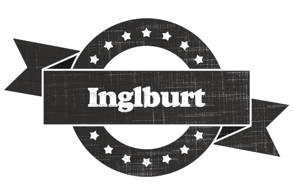Inglburt grunge logo