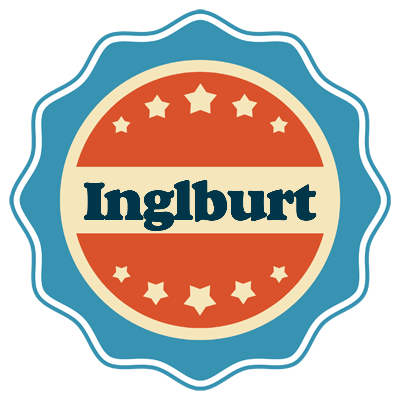 Inglburt labels logo