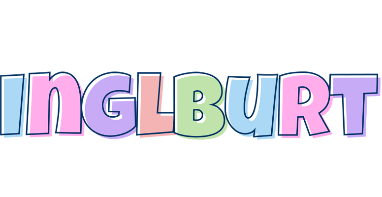 Inglburt pastel logo