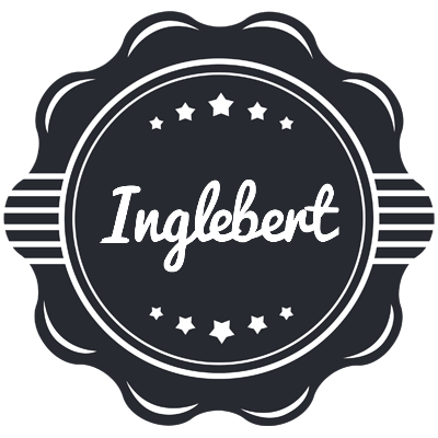 Inglebert badge logo