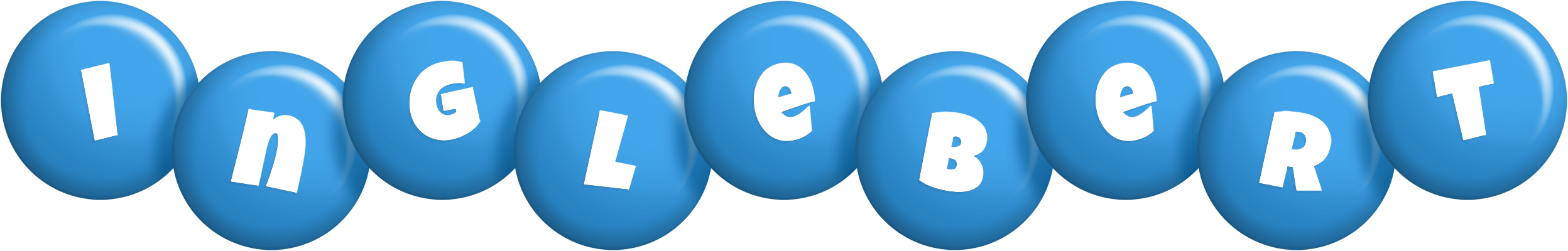 Inglebert candy-blue logo