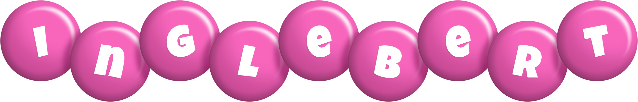 Inglebert candy-pink logo