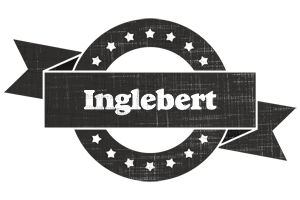 Inglebert grunge logo