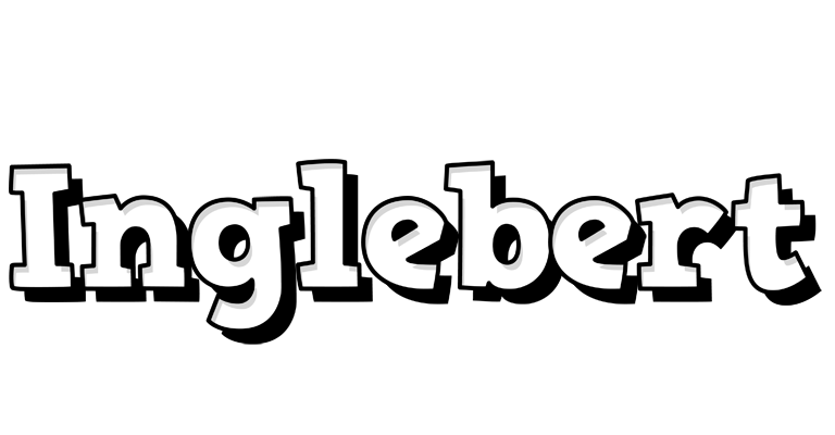 Inglebert snowing logo