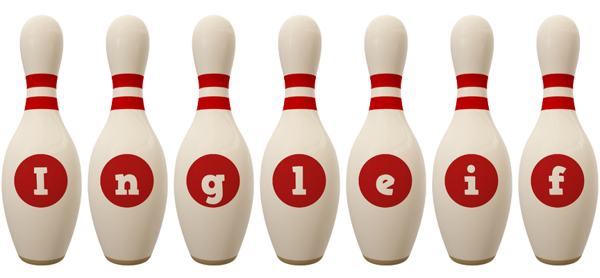 Ingleif bowling-pin logo