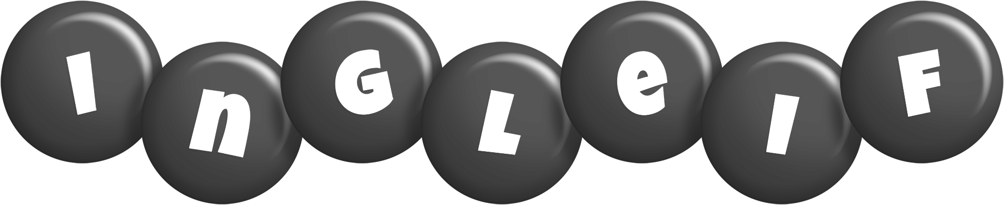 Ingleif candy-black logo